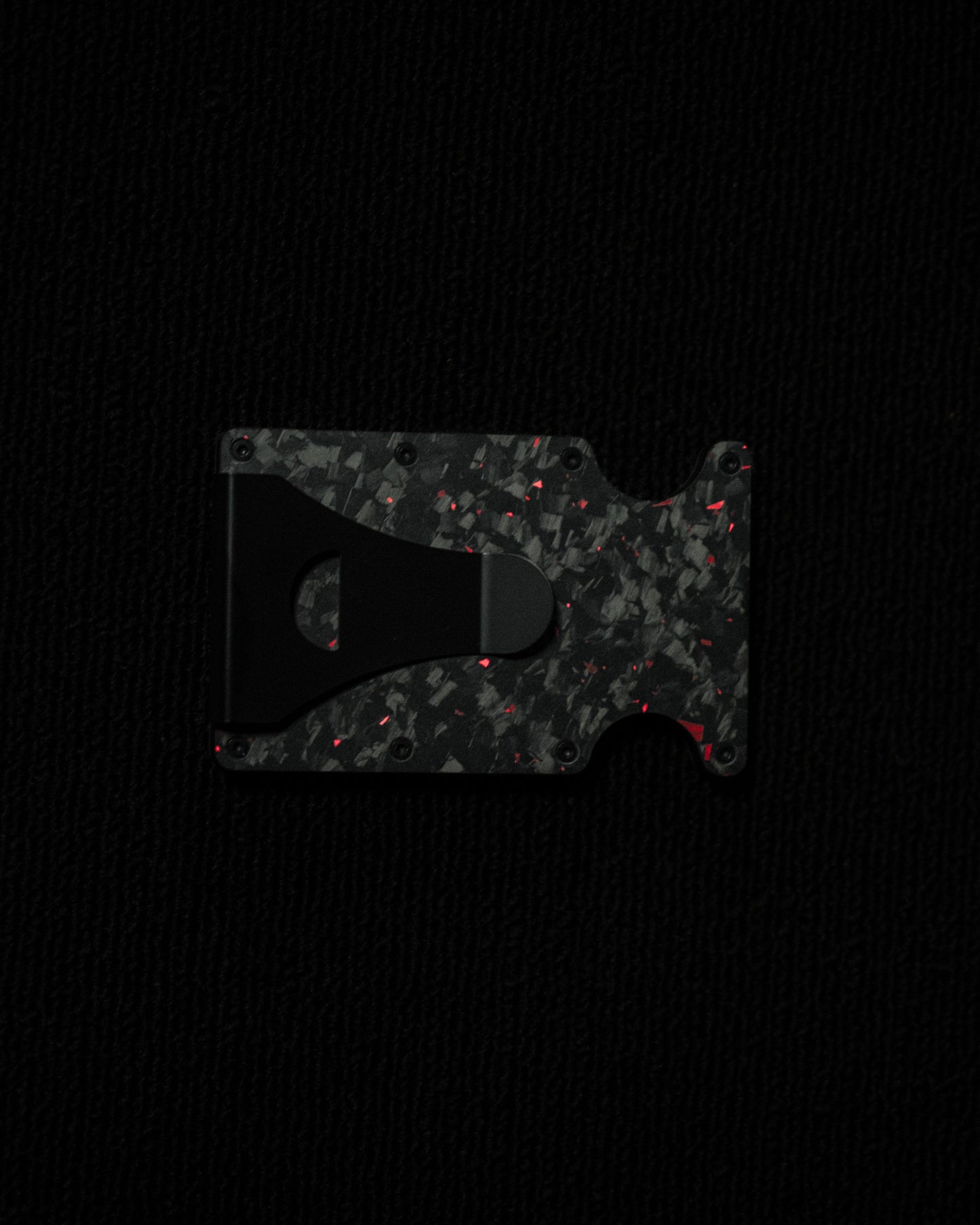 Ruby Red Matte RC Forged™ - 1.0 Matte Carbon Fiber Wallet