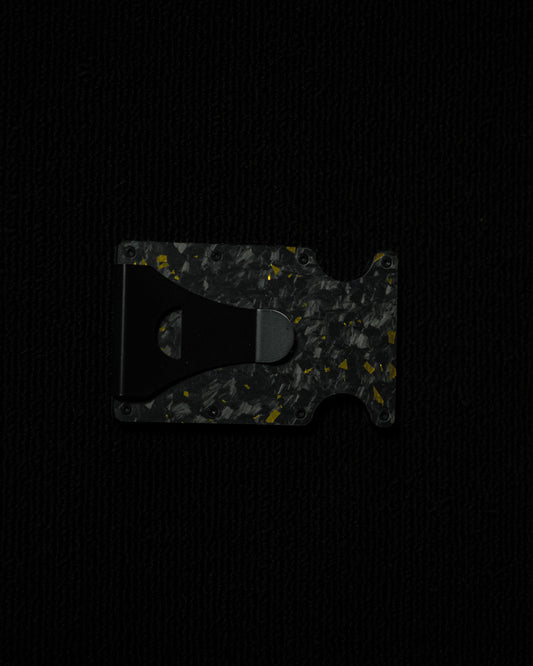 Gold Matte RC Forged™ - 1.0 Matte Carbon Fiber Wallet