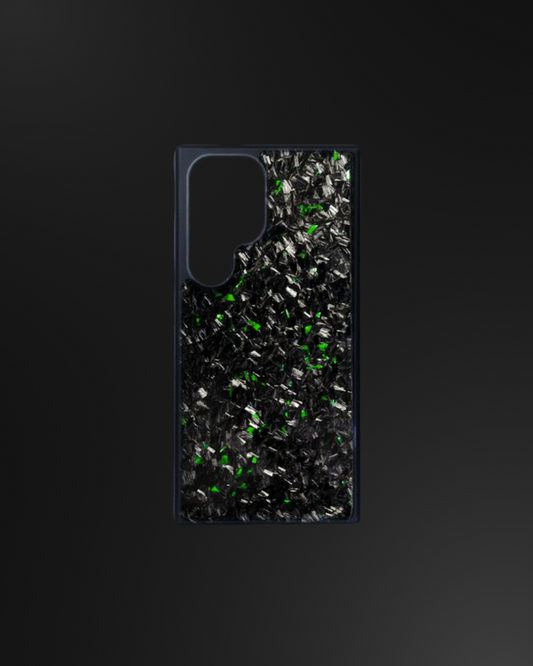 Emerald Green Samsung S Series RC FORGED™ - Forged Carbon Fiber Phone Case